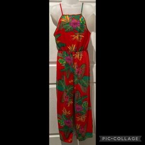 LOVE Tropical Romper/Jumpsuit Sz L